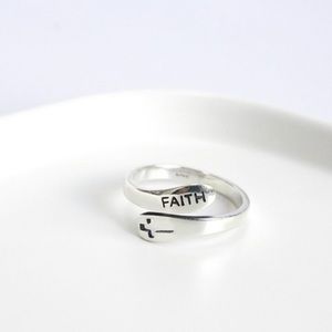Adjustable Faith Ring